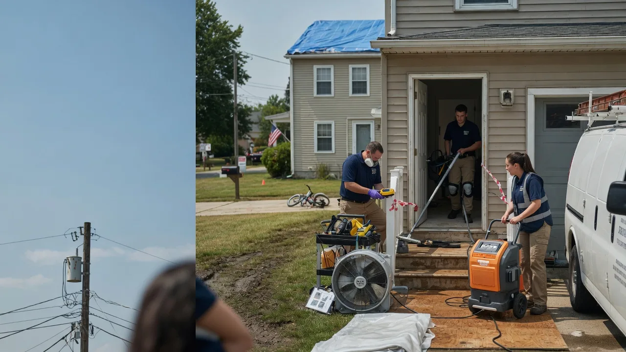 Water Damage Repair in Dorrance, KS near me